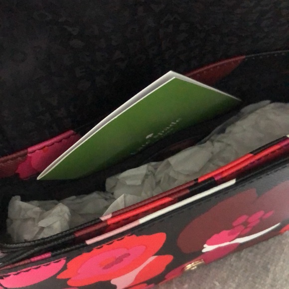 NWT Kate Spade Laurel Way Printed Purse - Picture 3 of 9